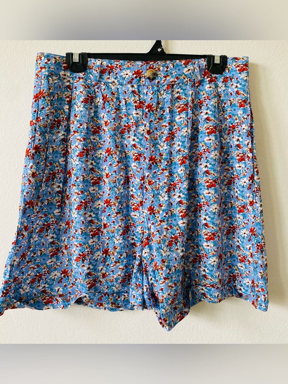Valija gitans Blue Floral Women’s Shorts (XL)